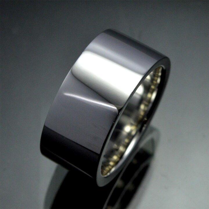 楽天市場】平打ちシルバーリング 10mm シルバー925 ペアリングにも最適 