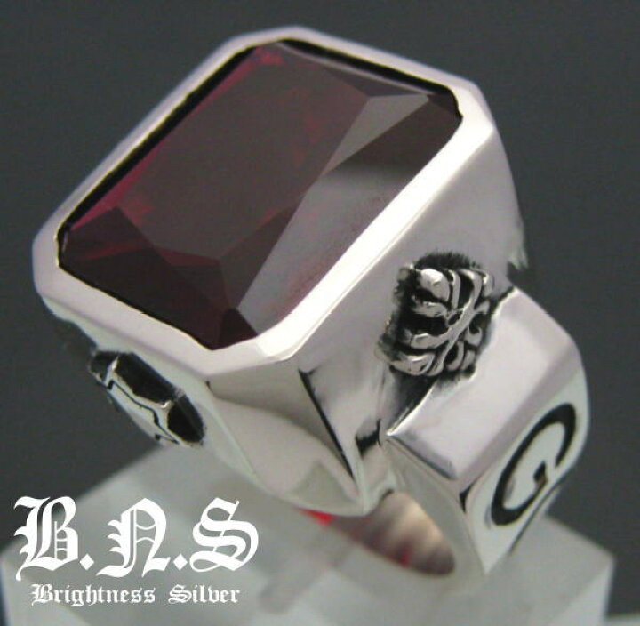 楽天市場】ロイヤルルビースクエアストーンGODゴッドリング【ring-569 
