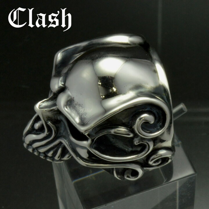 楽天市場】Clash スカルリング【骸01】 シルバー925 銀製 (skull ring 