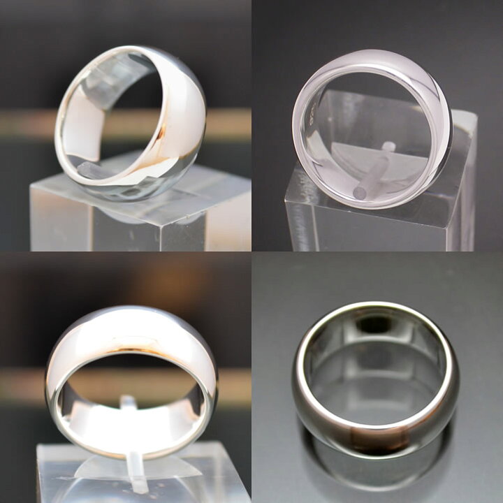 楽天市場】甲丸シルバーリング 10mm シルバー925 ペアリングにも最適 