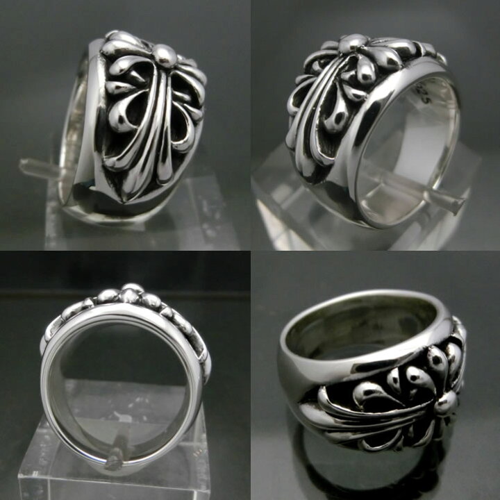 楽天市場】フローラルゴシッククロスリング シルバー925 銀 Silver925 