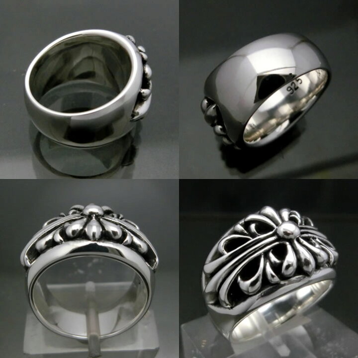 楽天市場】フローラルゴシッククロスリング シルバー925 銀 Silver925 