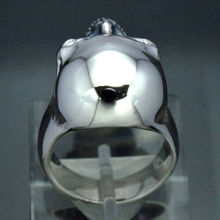 楽天市場】怒りの髑髏 レイジスカルリング シルバー925 銀製 (skull 