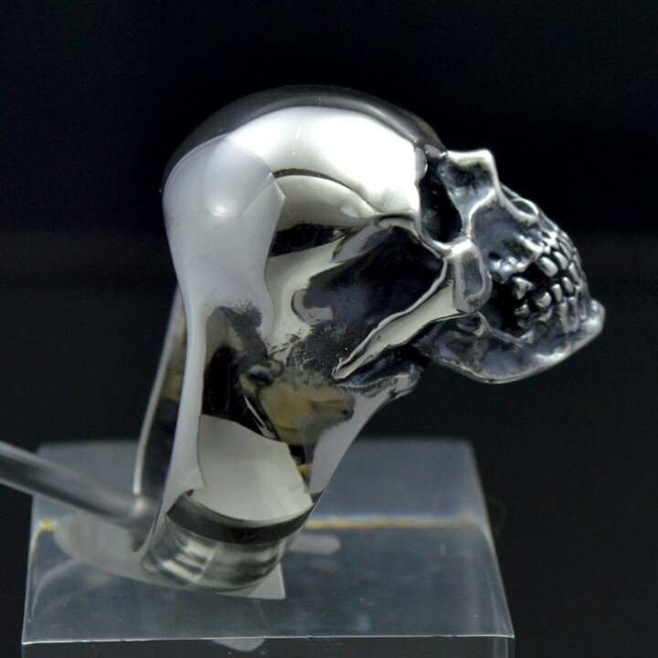 楽天市場】怒りの髑髏 レイジスカルリング シルバー925 銀製 (skull 