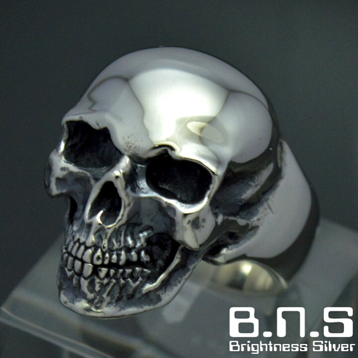楽天市場】怒りの髑髏 レイジスカルリング シルバー925 銀製 (skull 