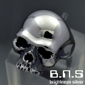 メルトスカルリング　シルバー925 silver925 銀製 (髑髏、ドクロ、頭蓋骨、指輪)【ring-735-R105】