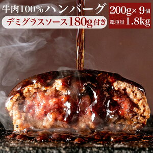 ���ɂ̂Ђ����ō�� ��100% �n���o�[�O 200g 1��� 9�� (����1.8kg) + �f�~�O���X�\�[�X180g�t | �M�t�g �N���X�}�X ����100% �Ⓚ �����n���o�[�O �~�̃M�t�g ������ �Ⓚ�n���o�[�O ��