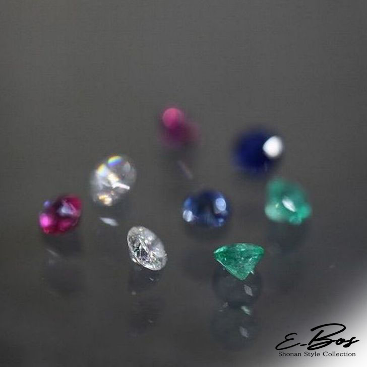 お買い上げの商品にダイヤモンドや誕生石をお入れ出来ます 宝石 入れ 1.7mm～2mm幅 国内送料無料 ハワイアンジュエリー ダイヤモンド 誕生石 リング 保証 フィッシュフック ブレスレット bir003 バングル ネックレス ピアス ペンダント