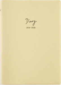 �y2026�N1���n�܂�z�����蒠�@2026�_�C�A���[�i344�j3�NDIARY�ya181224�z�@2026 �ߘa8�N �J���₷�� �g���₷�� �����₷�� ���