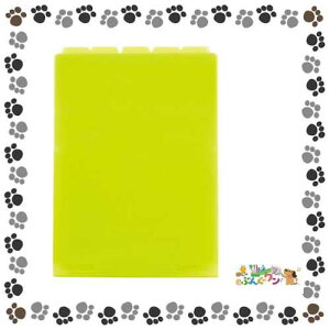 セキセイ アクティフ 5インデックスフォルダー〈タテ〉ACT-915-33 ライトグリーン【4011238】【ネコポス対応可】