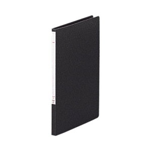 ◎リヒトラブ パンチレスファイルZ式 A4判タテ型・PP表紙(背巾15mm) F-347-11黒【4155231】