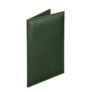 ◎コレクト 調印・証書ホルダー 緑 A4判 布レザー F-244-GR 【a74041】