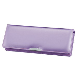 【新入学】クツワ 「クラリーノ」1ドアはねカル筆入(パールパープル)CX300PU【3340067】