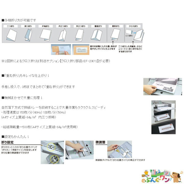 楽天市場】【取寄品】マックス（MAX）卓上紙折り機 EPF-300 : eぶんぐワン