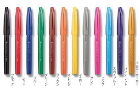 ぺんてる　筆タッチサインペン（筆touchサインペン） SES15C-□