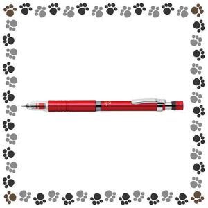 ☆ゼブラ デルガード <タイプLx0.3> P-MAS86-R 0.3mm レッド【2070338】