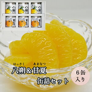 BEMAC(株)((株)グリップコーポレイション) しまなみ柑橘物語八朔&甘夏缶詰セット