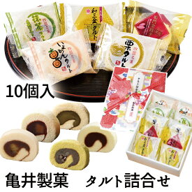 亀井製菓(株) タルト詰合せ10個入 愛媛 定番 おみやげ タルト食べ比べ