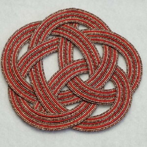 (株)有高扇山堂 こよみいろ飾り ポインセチア≪熨斗対応不可≫ 水引 コースター 愛媛 お土産 プレゼント