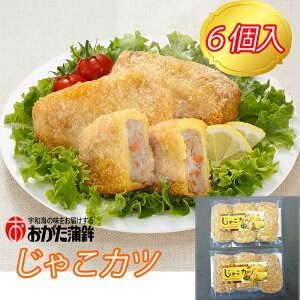 (株)おがた蒲鉾じゃこカツ小判6個入