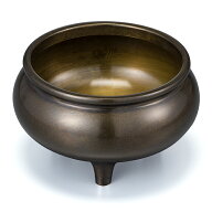 仏具 香炉 (京丸型) 2.8寸 胴径8.6cm×高さ5.2cm【送料無料】【お盆用品 仏具 お彼岸 仏壇用 高級 特選仏…