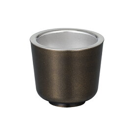 仏具 茶湯器 (京丸型) 小 高さ4.2cm×径4.8cm【送料無料】【お盆用品 仏具 お彼岸 仏壇用 高級 特選仏具 湯呑み 茶碗 茶台 真鍮製 高岡銅器 日本製 国産品】