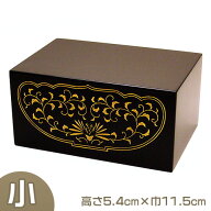 四角仏像台 木製黒塗り 小 高さ5.4cm×巾11.5cm【お盆用品 仏具 お彼岸 仏壇用 仏像台 仏台 仏像置台 仏…