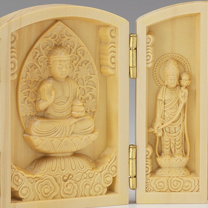 楽天市場】厄除け三開仏 薬師三尊 【薬師如来・日光菩薩・月光菩薩 