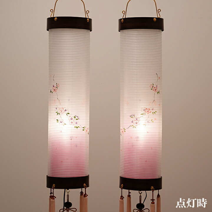 楽天市場】【盆提灯 セット】 住吉行灯セット 対柄 住吉提灯7番 大内