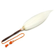 【寺院用仏具】払子（ほっす） 特上品（堆朱柄） 正絹朱色房付き 全長90cm【送料無料】【寺院仏具 京都製…