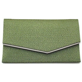 数珠袋 (念珠入れ) 高級ちりめん 抹茶色 縦9.5cm×横15cm 【お盆 数珠入れ 念珠袋 数珠 袋 数珠ケース 携帯 法事 葬式 葬儀 お通夜 お彼岸】