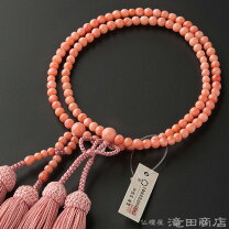 楽天市場】数珠 女性用 珊瑚の通販