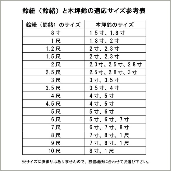 楽天市場】本坪鈴 6寸 横巾直径 18cm×総高22cm 【送料無料】【神具 鈴 