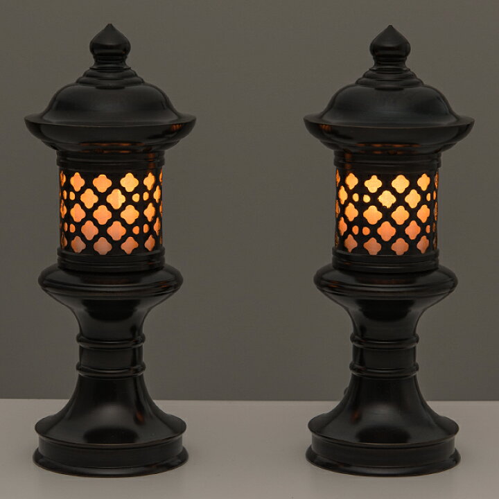 置き燈籠高岡製真鍮｜燈籠 