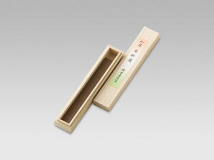 《奥深い伽羅の香り》【高級線香 銘香 伽羅 精華堂】【進物 御霊前 御供 香木 お供物 中寸 165ミリ】伽羅 香秘園(中寸 バラ 桐箱)