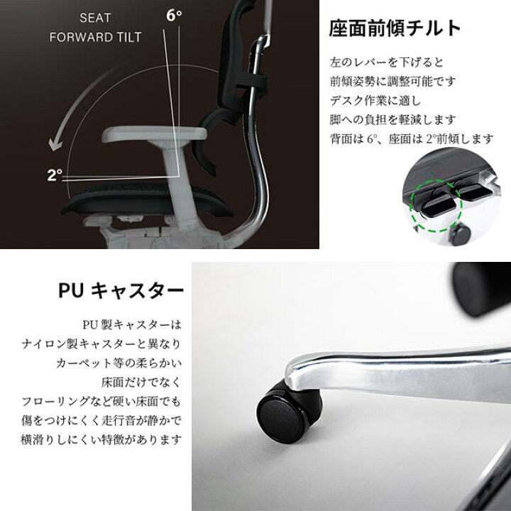 楽天市場】2025年新型 レビュー特典あり エルゴヒューマン プロ2 