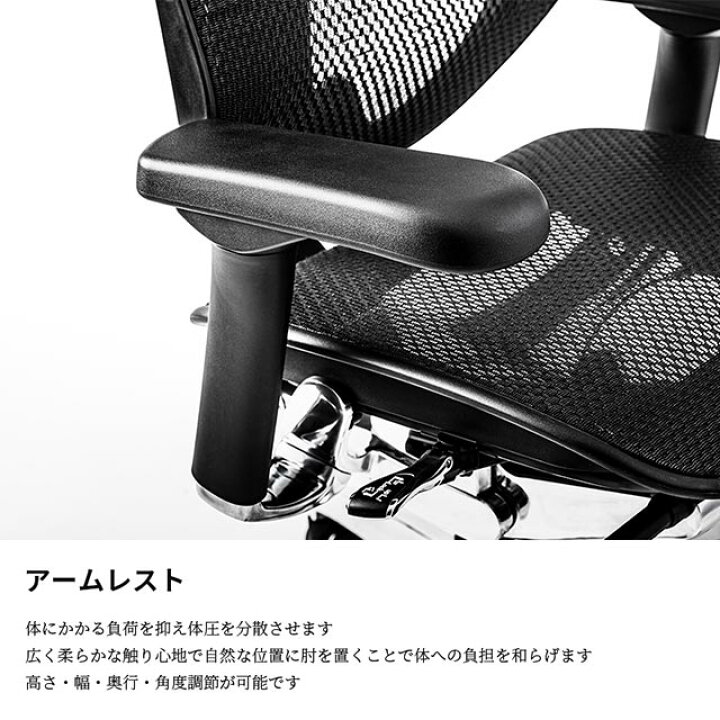 楽天市場】新型 エルゴヒューマン エンジョイ2 Ergohuman Enjoy2 在宅 