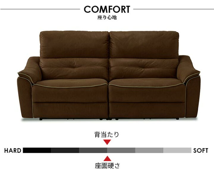 楽天市場】関家具 正規代理店 ソファ ソファー リクライニングソファ 3 