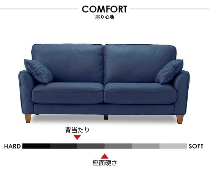 楽天市場】関家具 正規代理店 ソファ ソファー 3人掛けソファ スモール 