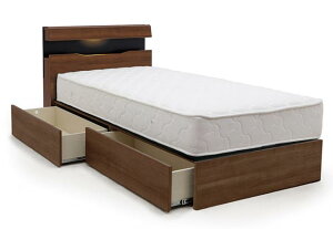 ベッドフレーム シングルベッド シングル ベッド フレーム フレーム単品 フレームのみ おしゃれ 収納付き 引き出し コンセント付 照明付 宮付 木製 高級 棚付 ノース ベッド ベット お洒落