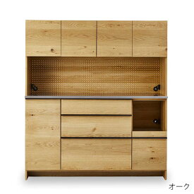 関家具 正規代理店 食器棚 オープンボード 幅160cm カップボード キッチンボード キッチン収納 棚 おしゃれ 電子レンジ 炊飯器 トースター オープンダイニングボード レンジボード 人気 OWL 無垢材 節あり 国産 日本製 ニッポネア オウル