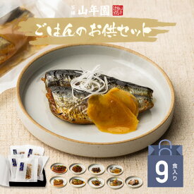 【国産100% ギフト】海鮮ご飯のお供セット 9種類(白さば味噌煮、あじと昆布の旨煮、七味いわし、いわしトマトバジル、いわし生姜煮、がりといわし、明太いわし、金目鯛明太子、鮭明太子) 送料無料 誕生日プレゼント 最強配送 母の日 父の日 2026 内祝い お返し 結婚 男性