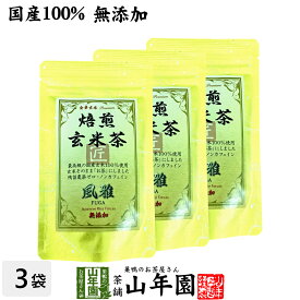 【国産無添加100%】焙煎玄米茶 風雅 ティーパック 7g×10パック×3袋セット 最高級 特A北海道ななつぼし 残留農薬ゼロ ノンカフェイン 送料無料 日本茶 玄米茶 茶葉 ティーバッグ ギフト プレゼント 内祝い お返し 母の日 父の日 プチギフト 2024 お茶 女性