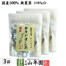 【国産 100%】カキドオシ茶 ティーパック 1.5g×20パック×3袋セット 宮崎県産 無農薬 ノンカフェイン 送料無料 ティーバッグ かきどおし茶 食物繊維 茶葉 カキドオシ茶 ダイエット 妊婦 ギフト プレゼント 母の日 父の日 プチギフト お茶 2024 内祝い お返し