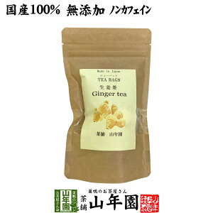 【国産100%】生姜茶 ジンジャーティー 2g×12パック 生姜100% 国産 送料無料 無添加 ノンカフェイン ショウガ茶 しょうが茶 ギフト プレゼント お歳暮 御歳暮 プチギフト お茶 2025 内祝い お返し