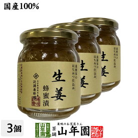 【国産生姜】養蜂家のはちみつ仕込み 生姜蜂蜜漬け 280g×3個セット送料無料 紅茶に入れて 豚の生姜焼き 煮物や豚肉を使った煮込み料理にも セット ギフト プレゼント 母の日 父の日 プチギフト お茶 2024 内祝い お返し