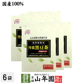 【国産】丹波黒豆茶 丹波産100% 5g×20パック×6箱セット 送料無料 丹波 の 黒豆茶 黒大豆 兵庫県産 枝豆 納豆 ケーキ 高級 ギフト プレゼント 父の日 お中元 プチギフト お茶 2024 内祝い お返し お祝い 男性 女性 父 母 お土産 おみやげ 出産祝い 誕生日