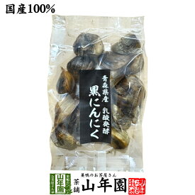 【国産 100%】黒にんにく 100g 青森県産 送料無料 黒ニンニク サプリ 健康食品 低臭 セット ギフト プレゼント 母の日 父の日 プチギフト お茶 2026 内祝い お返し