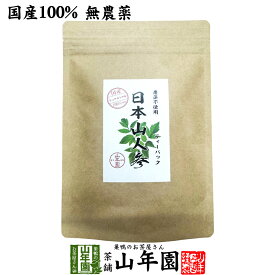 【国産 無農薬】日本山人参茶ティーパック 2g×15包 熊本県産 健康茶 ティーバッグ 妊婦 ダイエット 贈り物 ギフト プレゼント ホワイトデー プチギフト お茶2026 内祝い お返し