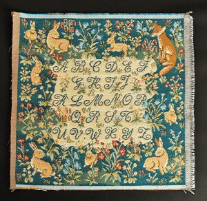 yART de LYSz 7419B ABC ANIMAUX - FOND BLEU@tXSuDpln i36×36cmj@yyzyHLS_DUz